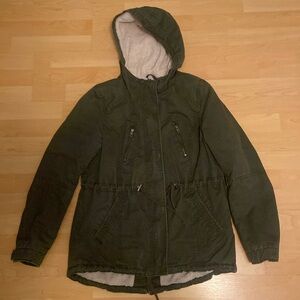 H&M Divided Size 8 Dark Green Jacket